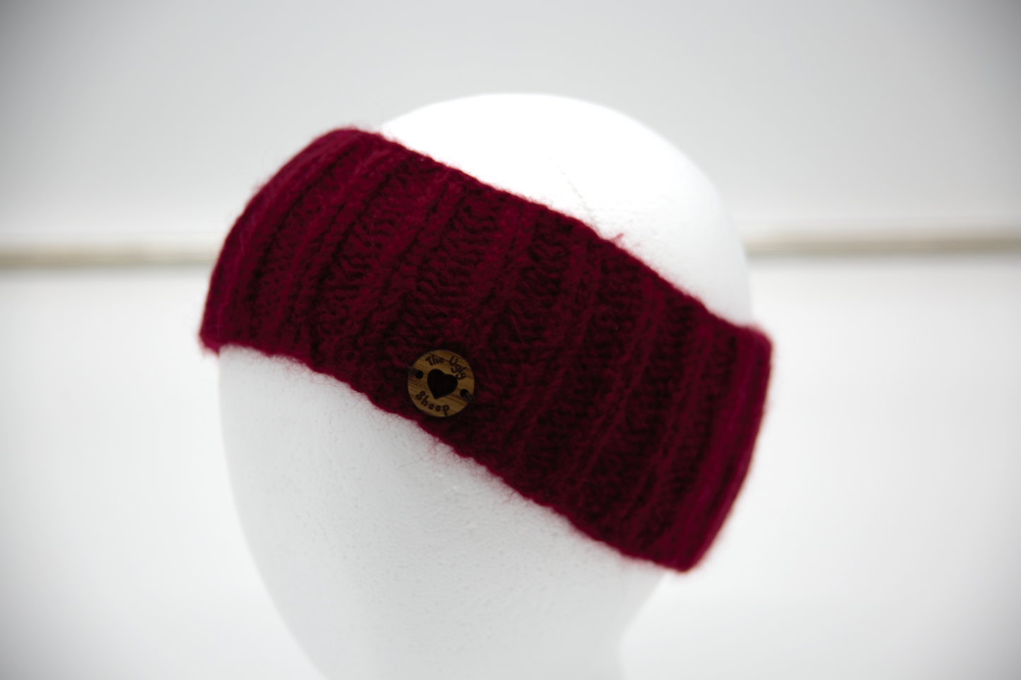 Ear Warmer Hand Knit Alpaca and Merino Made in the USA