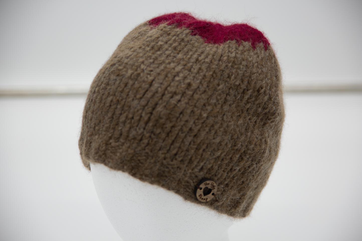Basic Beanie Hand Knit Adult Hat Baby Alpaca/Merino Made in the USA