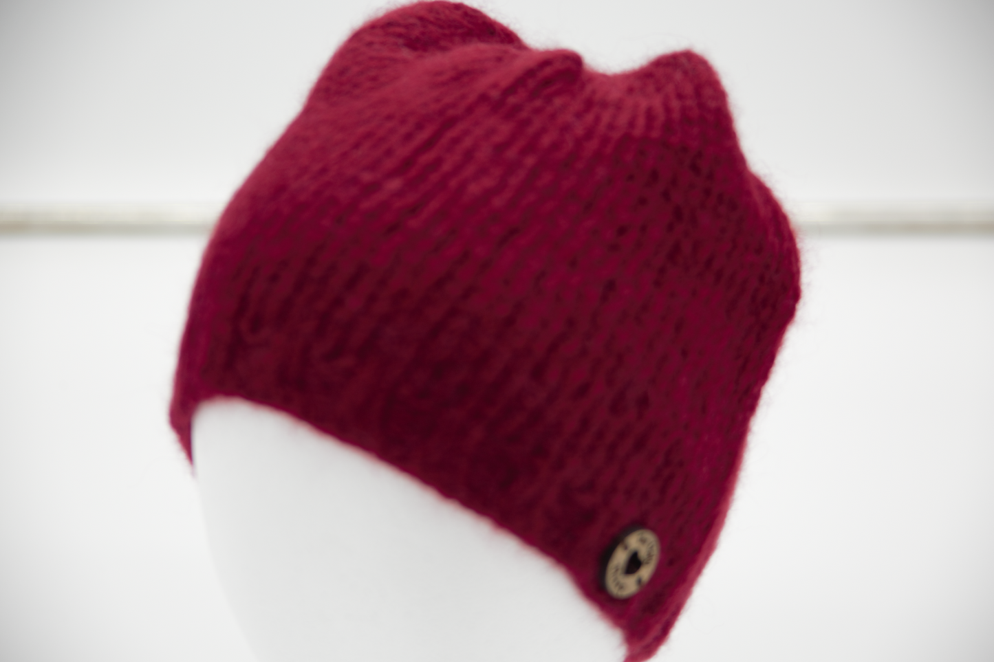 Basic Beanie Hand Knit Adult Hat Baby Alpaca/Merino Made in the USA