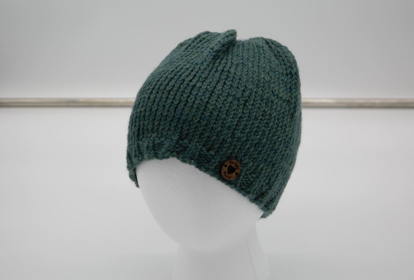 Basic Beanie Hand Knit Hat Wool Made in the USA