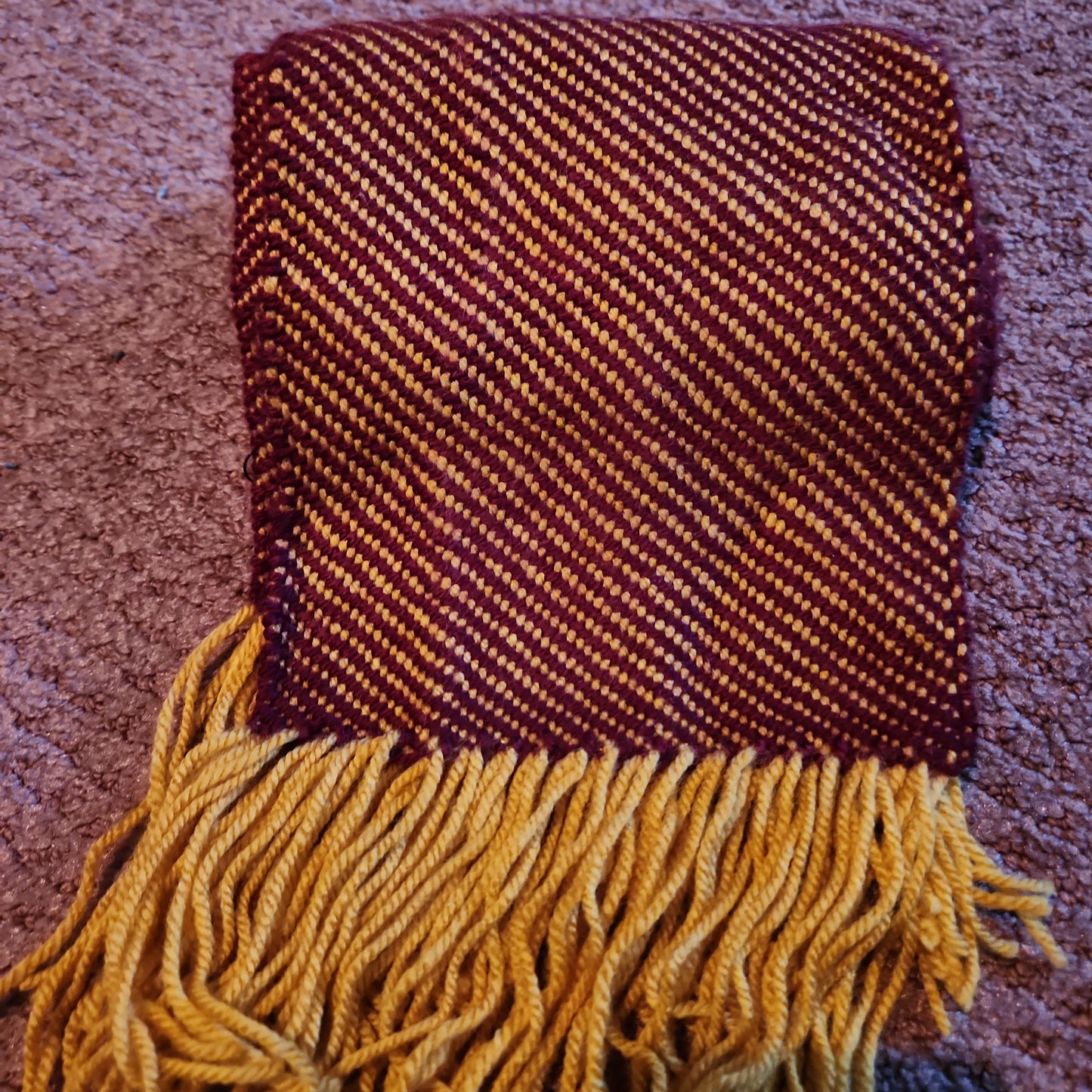 Twill scarf