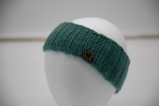 Ear Warmer Hand Knit Cashmere and Merino Made in the USA