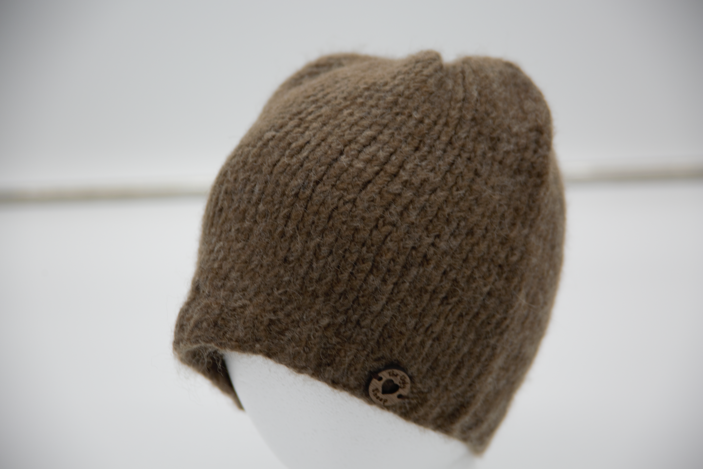 Basic Beanie Hand Knit Adult Hat Baby Alpaca/Merino Made in the USA