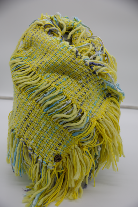 Recycled Scarf Hand Woven Made in the USA